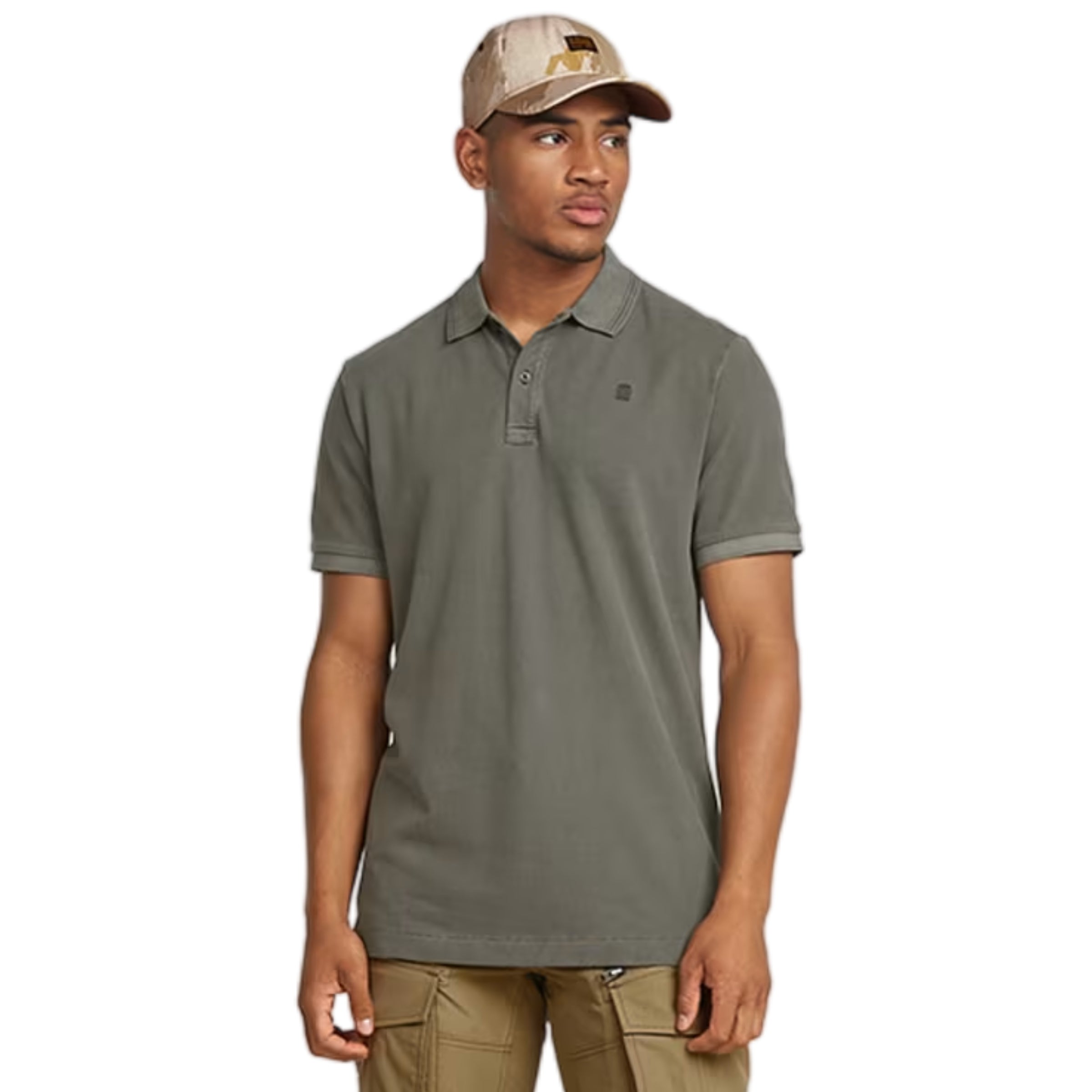 G-Star Golfer Dunda Overdyed Slim Asphalt